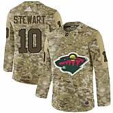 Minnesota Wild Camo Men's Customized Adidas Jersey,baseball caps,new era cap wholesale,wholesale hats